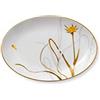 ROYAL COPENHAGEN tableware24 Royal Copenhagen Flora 1017561 - Piatto in porcellana fine con motivo floreale, diametro: 26 cm, colore: Bianco