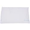 Soffim Memory Foam Guanciale Standard con Rivestimento Antiacaro Amicor, 46% Amicor 64% Poliestere-Lastra in Poliuretano e Spanso Viscoelastico, Azzurro, 42x72x12 cm