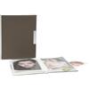 Deknudt Frames S65BP9-24-15.0X20.0 - Album Fotografico per 24 Foto, con Copertina in Ecopelle, 25 x 20 x 1,5 cm, Colore Tortora