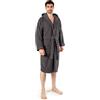 Caleffi - Accappatoio Uomo - Accappatoio Donna in Spugna di Cotone - Accappatoio Uomo Spugna Con Cappuccio - Accappatoio Piscina Palestra - Morbido e Assorbente, Asciugatura Rapida
