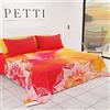 PETTI Artigiani Italiani - Trapuntino Copriletto Primaverile Estivo Singolo Disegno Ethnic 01 100% Microfibra Anallergica 100% Made in Italy