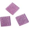 Rayher Mosaico acrilico, glitter 1 x 1 cm, circa 205 pezzi, scatola SB 50 g, 14542258