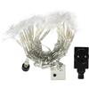 E=M6 E = M6 5eex932mc ghirlanda Bouquet Fibre Ottiche con 32 lampadine LED plastica/PVC, Multicolore