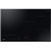 Samsung Piano Cottura Induzione 5 Fuochi 80 cm Wi-Fi Flex Zone Nero NZ85C5047KK