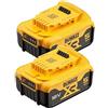 DEWALT Kit di avviamento a batteria DCB184P2-XJ 18 Volt / 2 batterie da 5 Ah