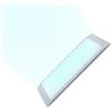 wisdom by pan Lampada di Emergenza a led Slim ad Per Incasso Luce Fredda 6500K IP20 4W 270LM