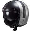 LS2, Casco Moto Jet BOB LINES Black Jeans, S