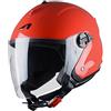 Astone Helmets - MINIJET S monocolor - Casque jet - Casque jet usage urbain - Casque compact - Coque en polycarbonate - Red XS
