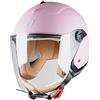 Astone Helmets - MINIJET S monocolor - Casque jet - Casque jet usage urbain - Casque compact - Coque en polycarbonate -Flamingo S