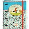 DOHE Cartella Ricambio ad elastico 4 anelli 35 mm - Santoro - Poppi Loves - Catch Me