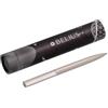 BELIUS BOLIGRAFO ROCKET B ALLUMINIO COLORE MINIMALISTA GRIGIO INCHIOSTRO BLU SCATOLA CILINDRICA