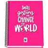 DOHE Quaderno a spirale A5 Copertina rigida 100 fogli - WWF - World