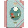 Dohe Cartella Foglio ad elastico con lembi - Santoro - Poppi Loves - Moon