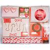 DOHE Set di cartoleria da 17 pezzi con cuori