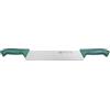 Sanelli linea Skin Coltello Formaggio 2 Manici, Acciaio inox, Verde, lunghezza lama 30 cm.
