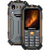 Hammer, Telefono rinforzato Batteria 3500mAh IP68 Tasto SOS, Nero / Arancione