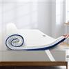 BedStory Topper Matrimoniale 160x190 cm Alto 7 cm Materasso Correttore in Memory Foam con