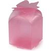 Mopec E802,34-Confezione con Cerniera, a Forma di Farfalla, Colore: Fucsia Traslucido, Confezione da 25 Pezzi