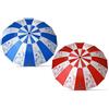 Atosa Ombrellone da spiaggia design marino orientabile in metallo alluminio Ø240 cm Oxford Protezione UPF 50+ Assortita in 2 possibilità con custodia, multicolore