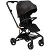 MoNi MoMi Passeggino Reversibile Omologato 22 kg ADELLE BLACK RED GOLD