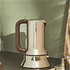 Alessi, 9090, Caffettiera Espresso 3 Tazze, Acciaio
