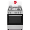 SCHAUB LORENZ CUCINA A GAS 60x60 INOX FORNO GAS GRILL ELET.LUCE ACCENS. SCHAUB LORENZ SS631GEX