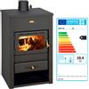 Prity Stufa a Legna Prity K2 10.4 kW - Alta Efficienza e Design Elegante