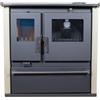 Verso Cs Plus 7.7 kW - Stufa a Legna, Forno, Piastra, Pannelli Avorio