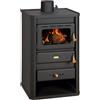 Prity Stufa a Legna Prity S2 10.4 kW - Alta Efficienza e Design Elegante