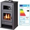 V05 Stufa a Legna con Forno - V05 Deluxe F - 11.3 kw - EcoDesign 2022