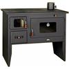 Prity Cucina Stufa a Legna Forno Ghisa Piano - Prity 2p50 - 16 kw