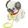 Mattel Fisher-Price Pets Carlino Cammina con Me cucciolo trainabile 1+ Anni Mattel