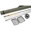 canna e mosca tasmania Mulinello Fly Fishing Combo Nano Helix 7'6" #2/3wt, Discovery