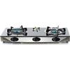 Does not apply NJ NGB-S3 Fornello a Gas - 3 Fuochi Piano Cottura Portatile Interna GPL