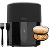 Cecotec Friggitrice ad Aria Senza Olio Cecofry Fantastik 6500 da 6,5 L. 1700W, Tecnologia PerfectCook, 12 modalità di cottura, Touch, Regolabile 80-200°C, Cottura fino a 60 minuti, Accessori