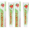 President DENTIFRICIO KIDS PER BAMBINI 3-6 ANNI. Gusto Fragola. Previene la formazione della carie, protegge gengive e smalto dei denti. Senza parabeni, SLS, allergeni e PEG- RDA 30-50 ml