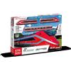 Re.el Toys Treno Elettrico a Batterie Trenitalia Freccia Rossa ETR500 Scala 1:87