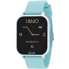 Liu Jo Luxury Smartwatch Donna LIU JO LUXURY VOICE ENERGY SWLJ113 Silicone Celeste Touchscreen