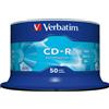 Verbatim CD-R 80MIN Datalife - Confezione da 50