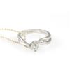 Gianni Carità ANELLO SOLITARIO GIANNI CARITA' ORO BIANCO 750‰ 18 KT DIAMANTE NATURALE ct 0,30