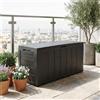 KETER Cassapanca contenitore Baule da esterno in Resina 117x45x58 cm Marrone KETER
