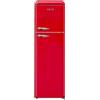 Akai Frigorifero Doppia Porta 280 lt Classe E Statico colore Rosso CLASS281KRD Akai