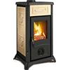La Nordica-Extraflame Stufa a Legna in Ghisa 6 kW 172 m3 Liberty Panna Gemma La Nordica-Extraflame