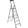 FACAL Scala in Alluminio Più Su Maxi 6 Gradini Portata max 150 Kg 196 cm PS/6M Facal