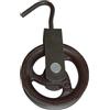 Hand Carrucola Ghisa Gancio Ferro D.mm 120 Hand