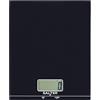 Salter 1172 BKDR - Bilancia elettronica Premium, per alimenti, piattaforma ultrasottile,capacità massima 5 kg, elegante, facile da leggere, funzione Aggiungi e pesa, per liquidi e fluidi, nera