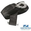 Inox Nautica CINGHIA PER VERRICELLO 50mm x 10mt MAX 1800kg CON MOSCHETTONE ALAGGIO MANUALE