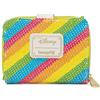Loungefly - Mini portafoglio con paillettes, motivo: Minnie Taglia Unica Multico