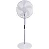 UppyTech Ventilatore a piantana potente 45W 5 pale 41 cm silenzioso aria fino 30mq bianco