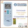 Telecomando universale condizionatore per Olimpia Splendid climatizzatore clima